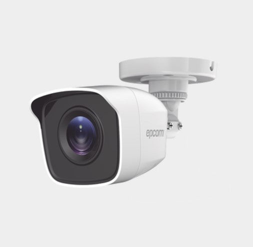 KIT TurboHD 1080 Lite / DVR 4 Canales / 4 Cámaras Bala (exterior 2.8 mm) / KESTXLT4BW