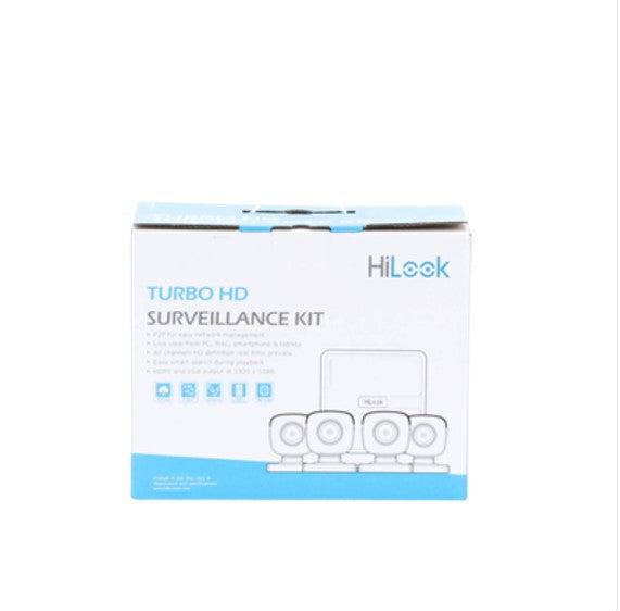 Kit TurboHD 720p / DVR 4 canales / 4 Cámaras Bala de Metal / KIT7204BM(C)
