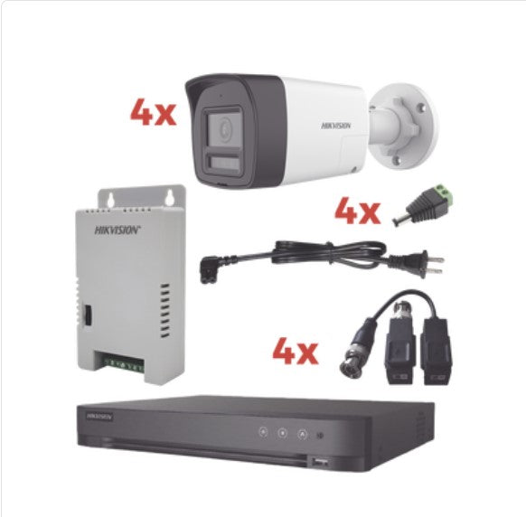 Kit Audio Bidireccional TurboHD 1080p / KH-1080P-4B-TWA