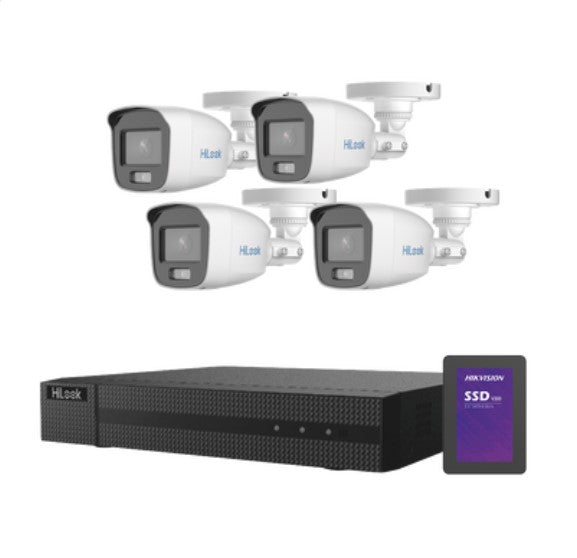 Kit TurboHD 1080p + SSD 1 TB / DVR 4 Canales / HL-1080-CV/A/1TB