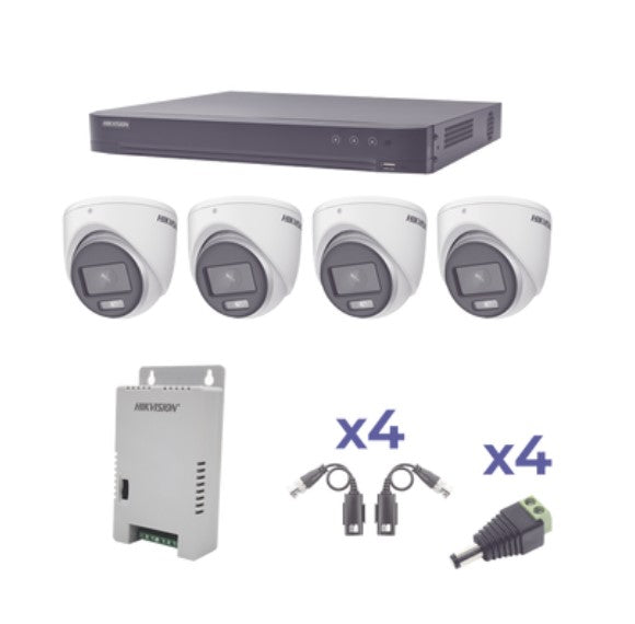 KIT COLORVU TURBOHD 1080p / DVR 4 Canales / KH1080P4EC