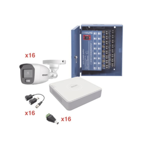 Kit TurboHD 1080p Lite / DVR 16 Canales / KE1080PL/16BCA