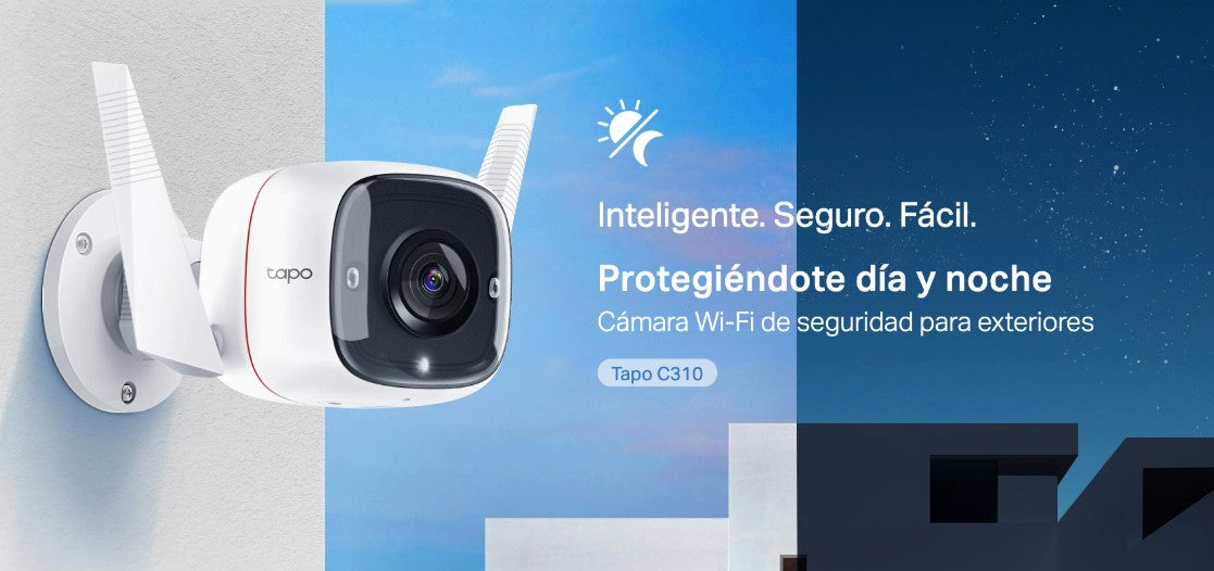 Cámara IP Wi-Fi para exterior, 3 megapixel / TAPOC310