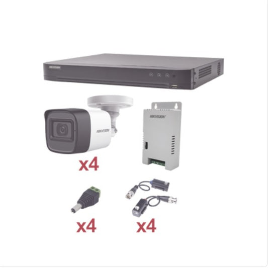 KIT TurboHD 1080p / DVR 4 Canales / KH1080P4BW