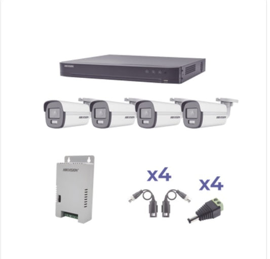 KIT COLORVU TURBOHD 1080p / DVR 4 Canales / KH1080P4BC