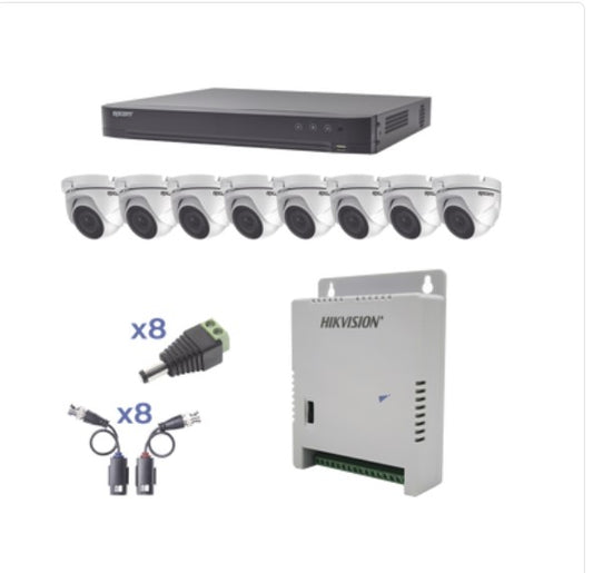 KIT TurboHD 1080p / DVR 8 Canales / KEVTX8T8EW