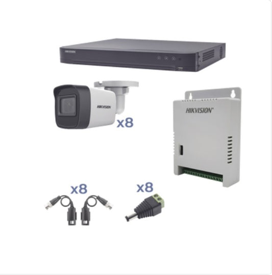 KIT TurboHD 1080p / DVR 8 Canales / KH1080P8BW