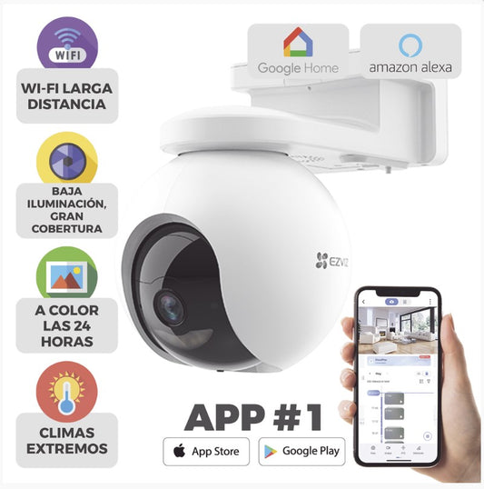 Camara PT / Wi-Fi / Con Bateria Recargable (Sin Cables) / CS-HB8