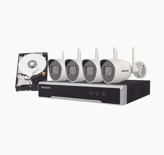 Kit IP Inalámbrico 1080p / NVR 4 Canales / NK42W0H-1T(WD)(D)