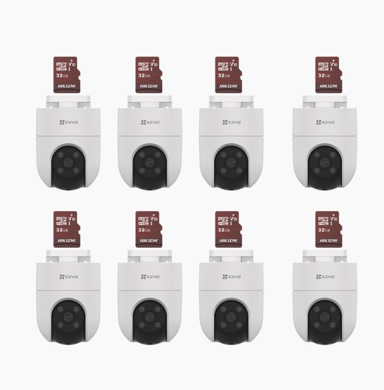 Kit de Camaras WiFi, Incluye 8 Piezas / CS-H8C/KM8